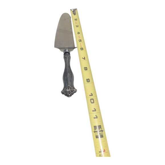 Vintage Sterling Silver Cake Pie Server Sterling Handle & Stainless Steel Blade - Picture 4 of 4